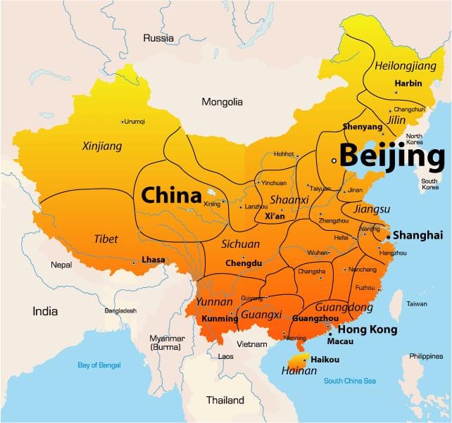Pekingin kartta