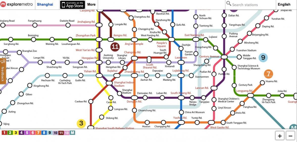 tutustu Pekingin metroa kartta